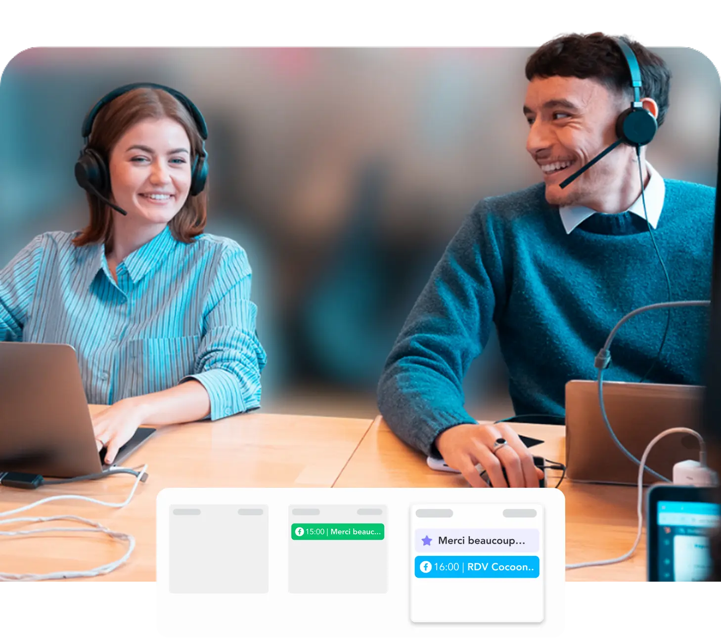 Image montrant des experts de la communication immobilière chez Cocoon-Immo