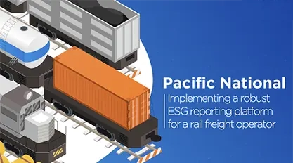 Implementing a robust ESG reporting platform for a rail freight operator