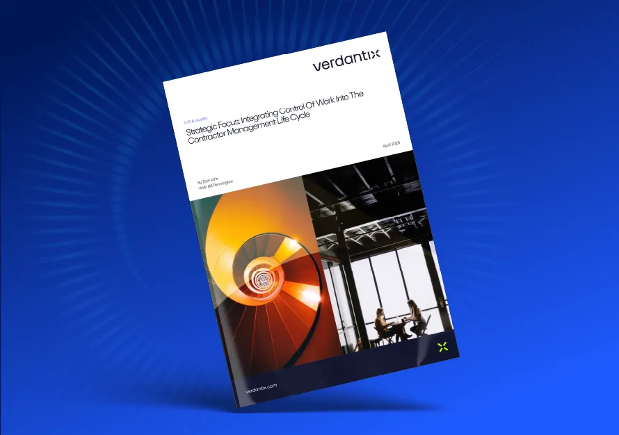 Strategic Focus: Integrating Control Of Work Into The Contractor Management Life Cycle