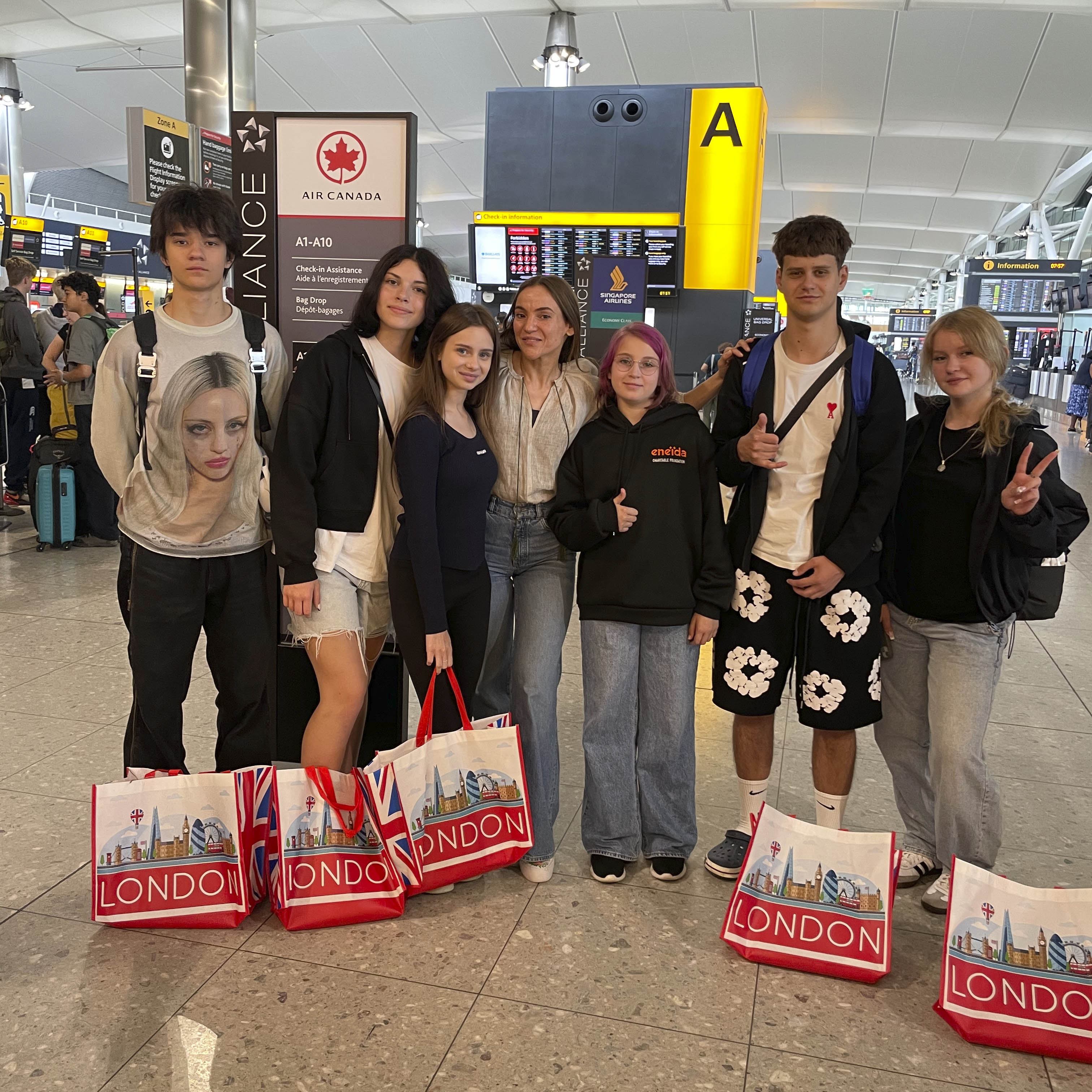 12 Beneficiaries of the Children of Heroes  Charity Fund Embark on Educational Trip to the UK, Thanks to The Eneida Foundation Support