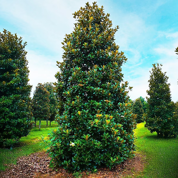 Magnolia tree blooming at commercial property Ohio Valley