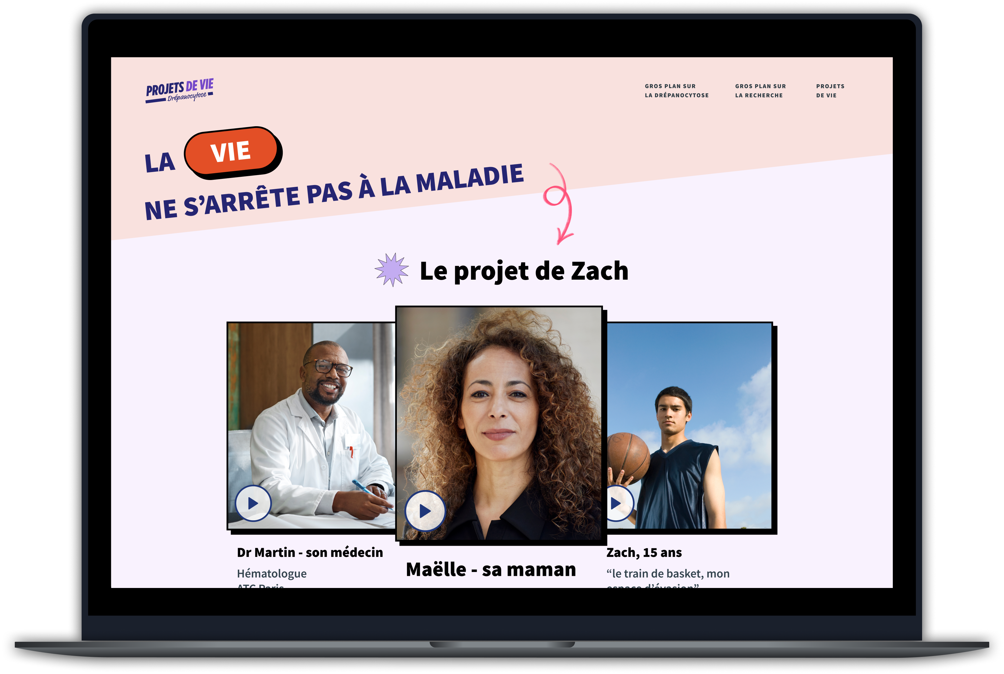 Vertex - homepage mockup - Maelle