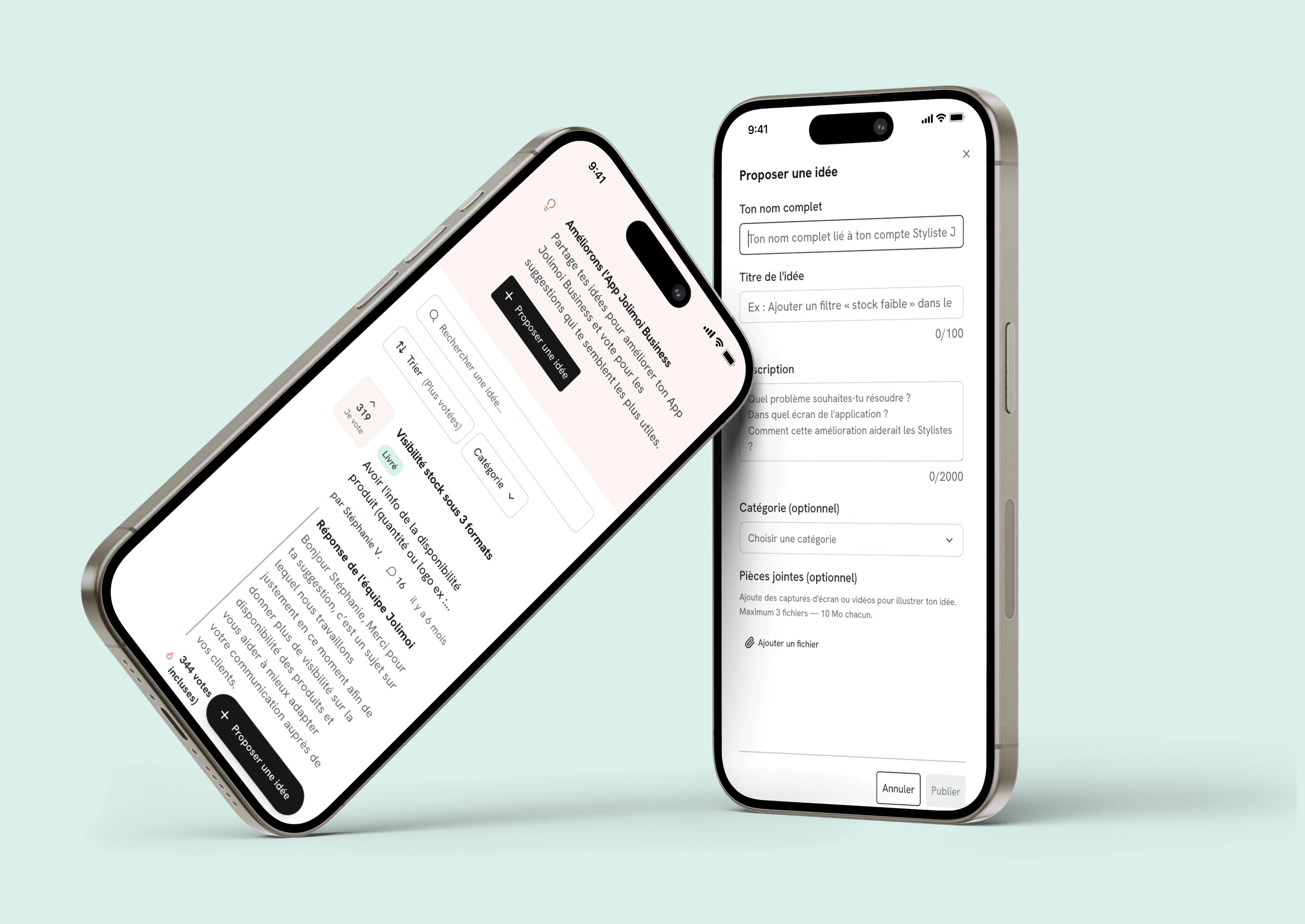 User voice