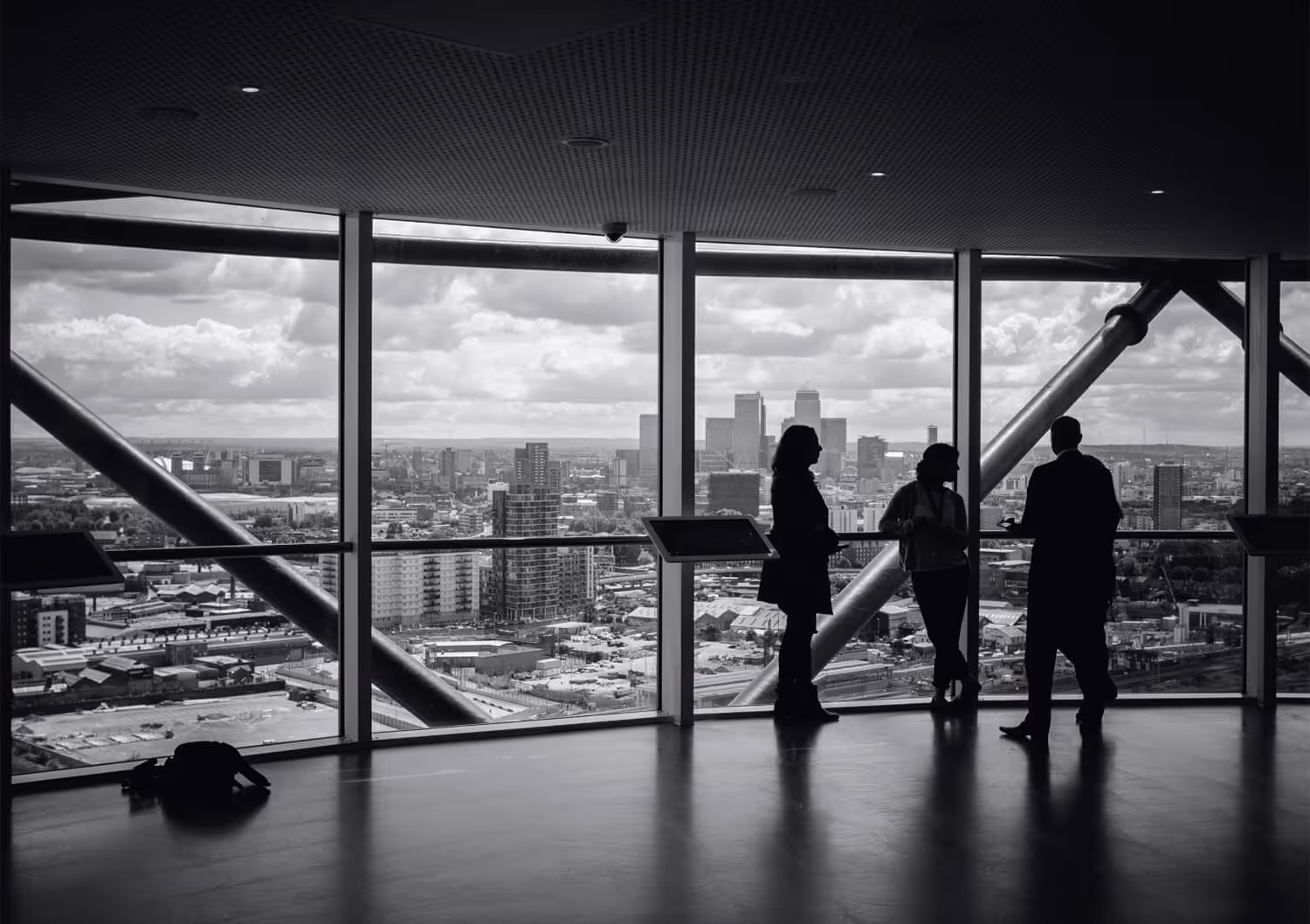 VIUM Capital networking in office, financial 