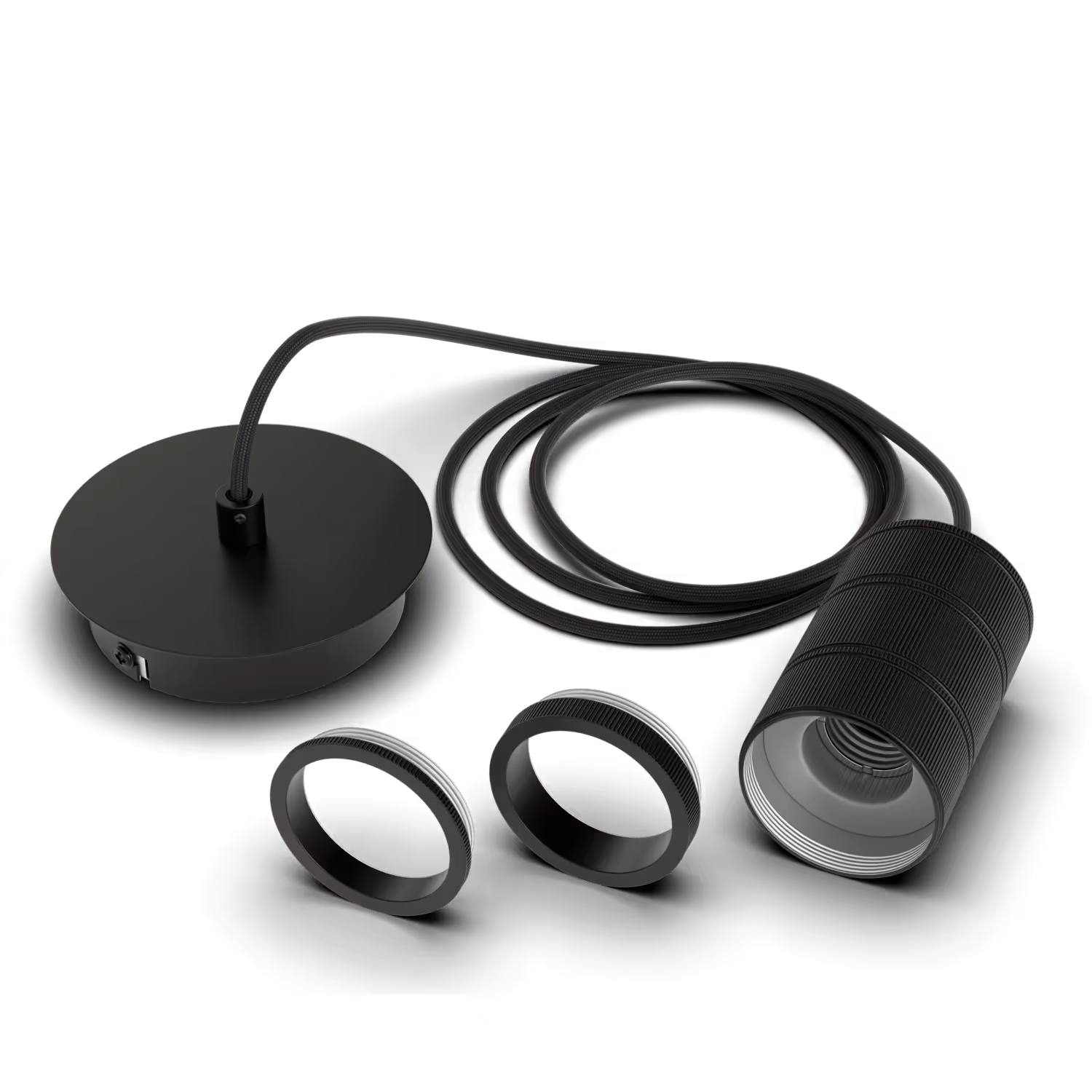 Calex Pendant Lamp - E27 - Black
