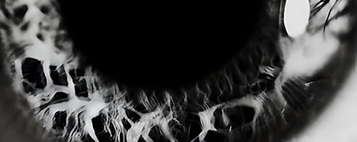 Black and white cornea