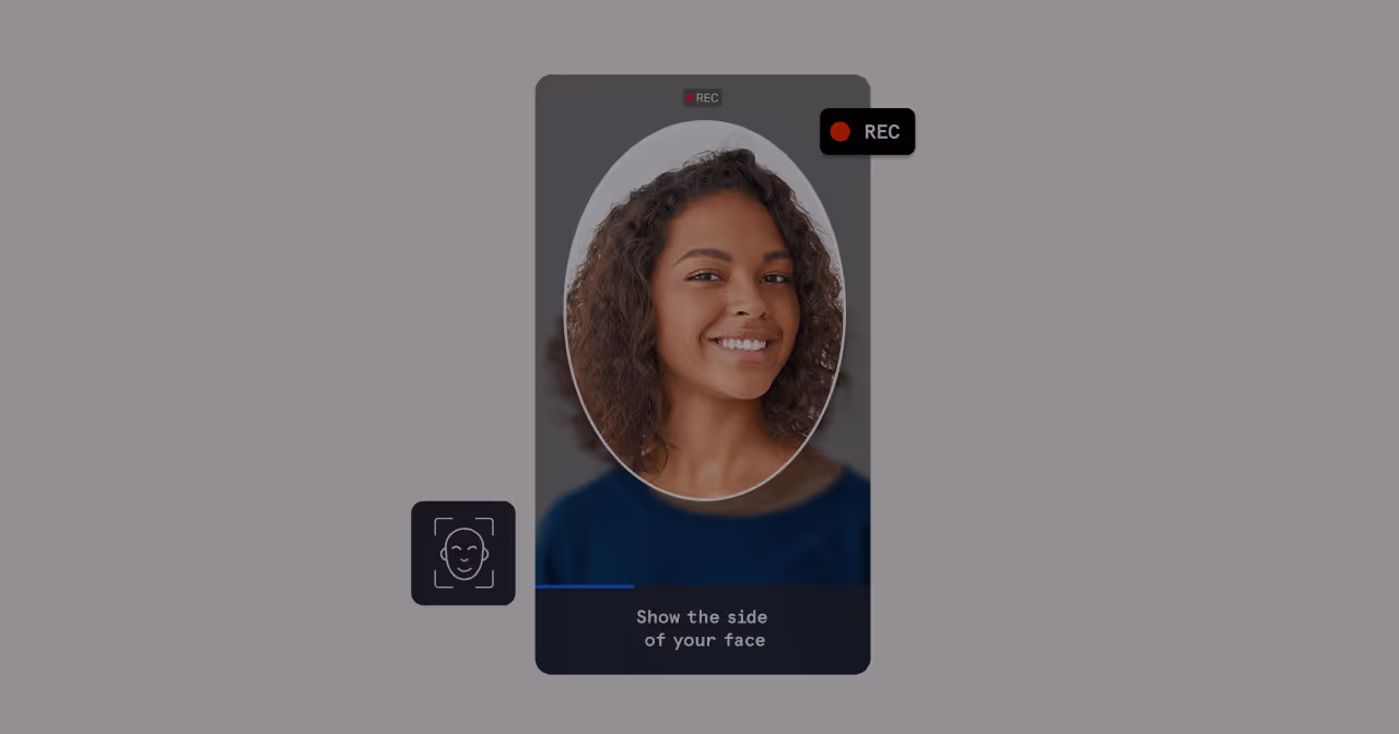 Face Authentication App Video Image