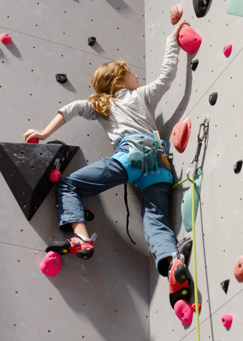 Wettkampfgruppen Jugend im Kletterturm Gschwendt