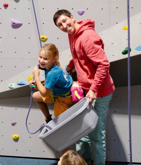 Wettkampfgruppen Kids im Kletterturm Gschwendt
