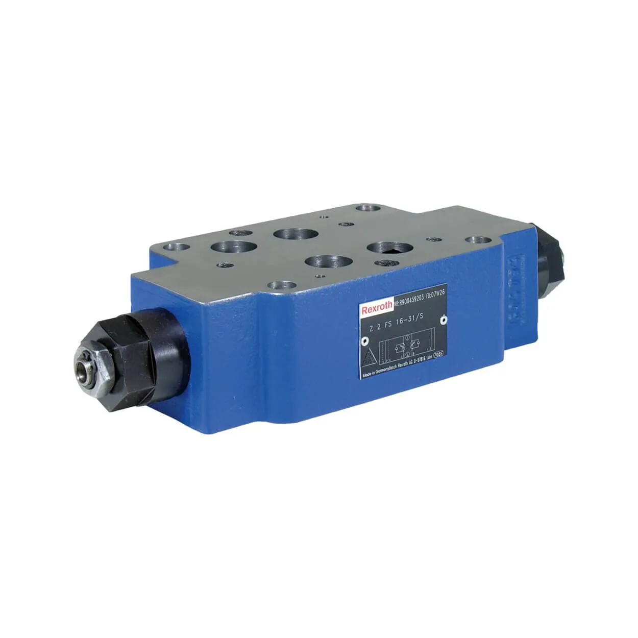 Z2FS16-8-3X/S2 Sandwich Plate Double Throttle/Check Valve