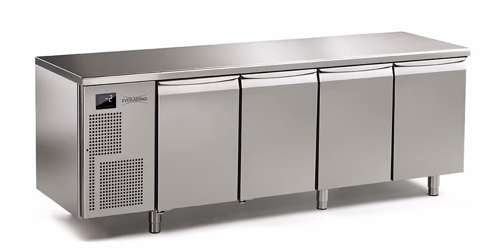 Everlasting Professional 70-90 Under Counter Fridge 4 Door 