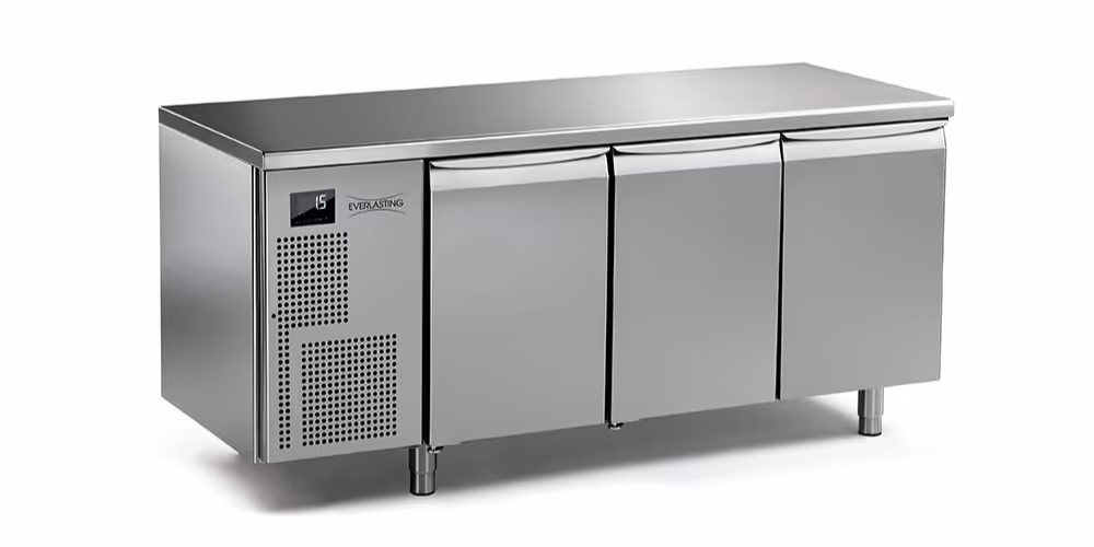 Everlasting PASTRY Fridge Under Counter 3 Door