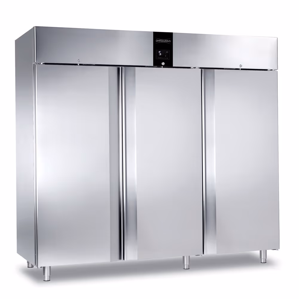 Everlasting PROFESSIONAL GN2/1 Freezer Upright Solid Triple Door