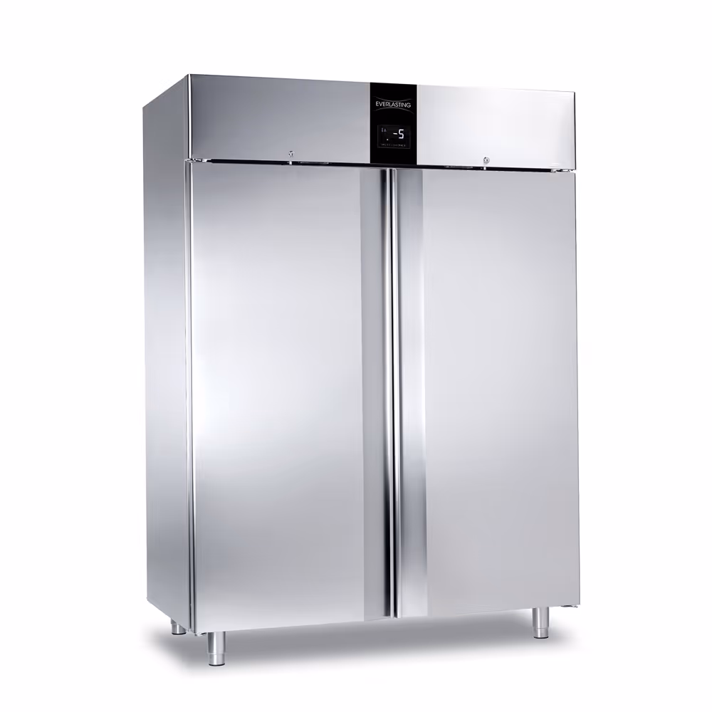 Everlasting PROFESSIONAL GN2/1 Freezer Upright Solid Double Door