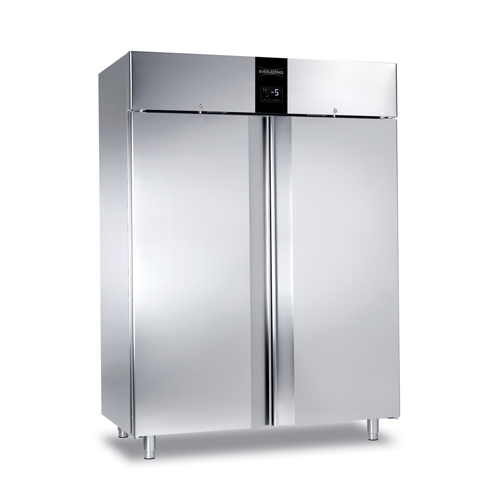 Everlasting PROFESSIONAL GN2/1 Freezer Upright Solid Double Door
