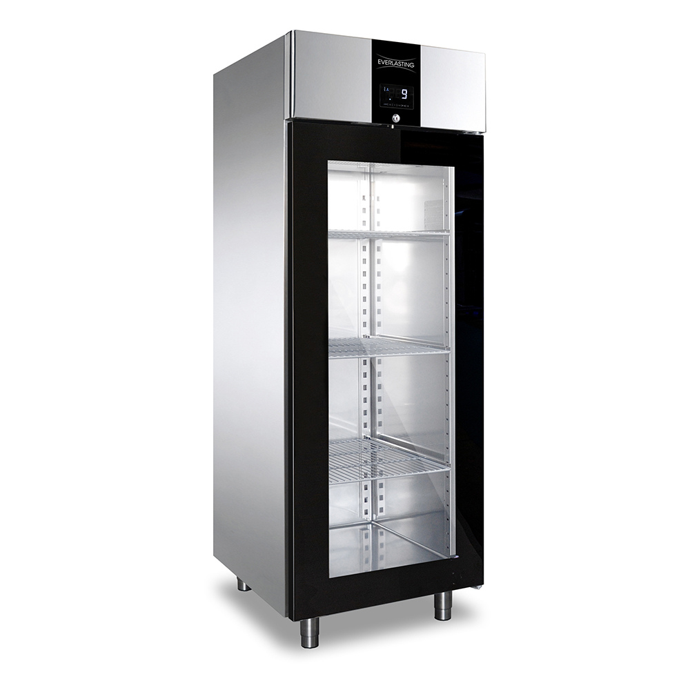 Everlasting PROFESSIONAL GN2/1 Freezer Upright Glass Door