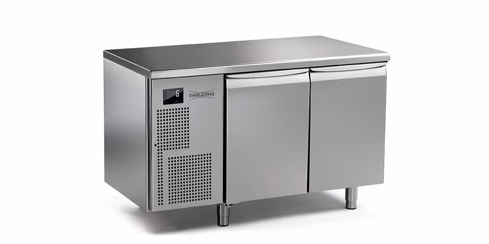 Everlasting CHOCOLATE Fridge Under Counter 2 Door