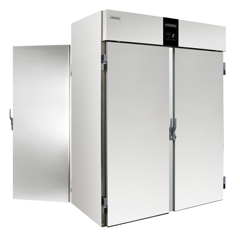 Everlasting ROLL-IN Fridge Upright Double Solid Door