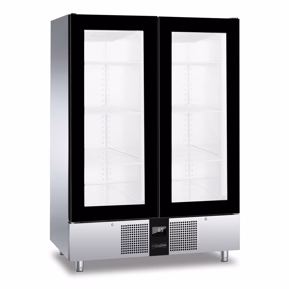 Everlasting MASTER GN2/1 Freezer Upright Double Glass Door