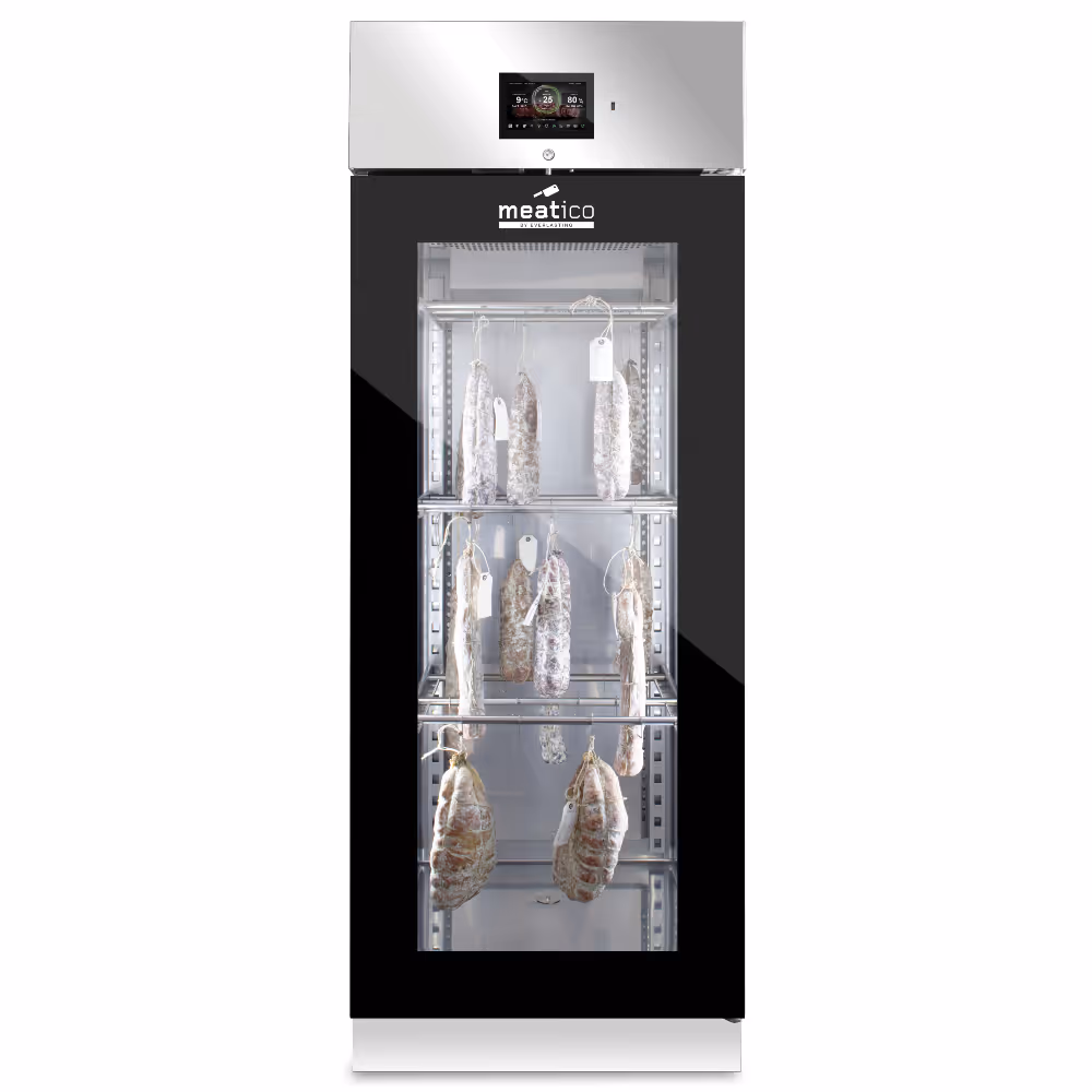 Everlasting Meatico ALL IN ONE 700 Glass Charcuterie Fermentation & Drying Cabinet Single Glass Door