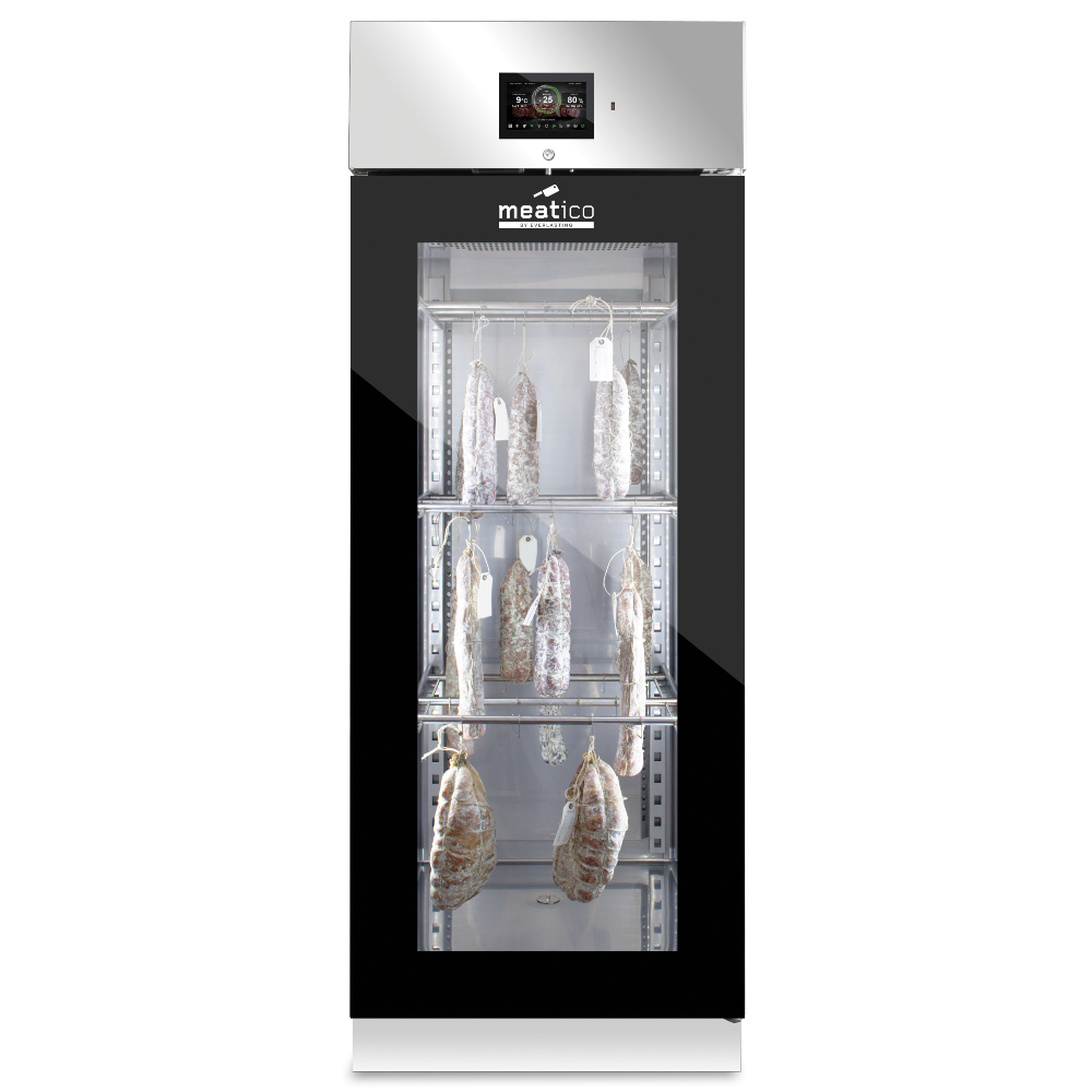 Everlasting Meatico ALL IN ONE 700 Glass Charcuterie Fermentation & Drying Cabinet Single Glass Door