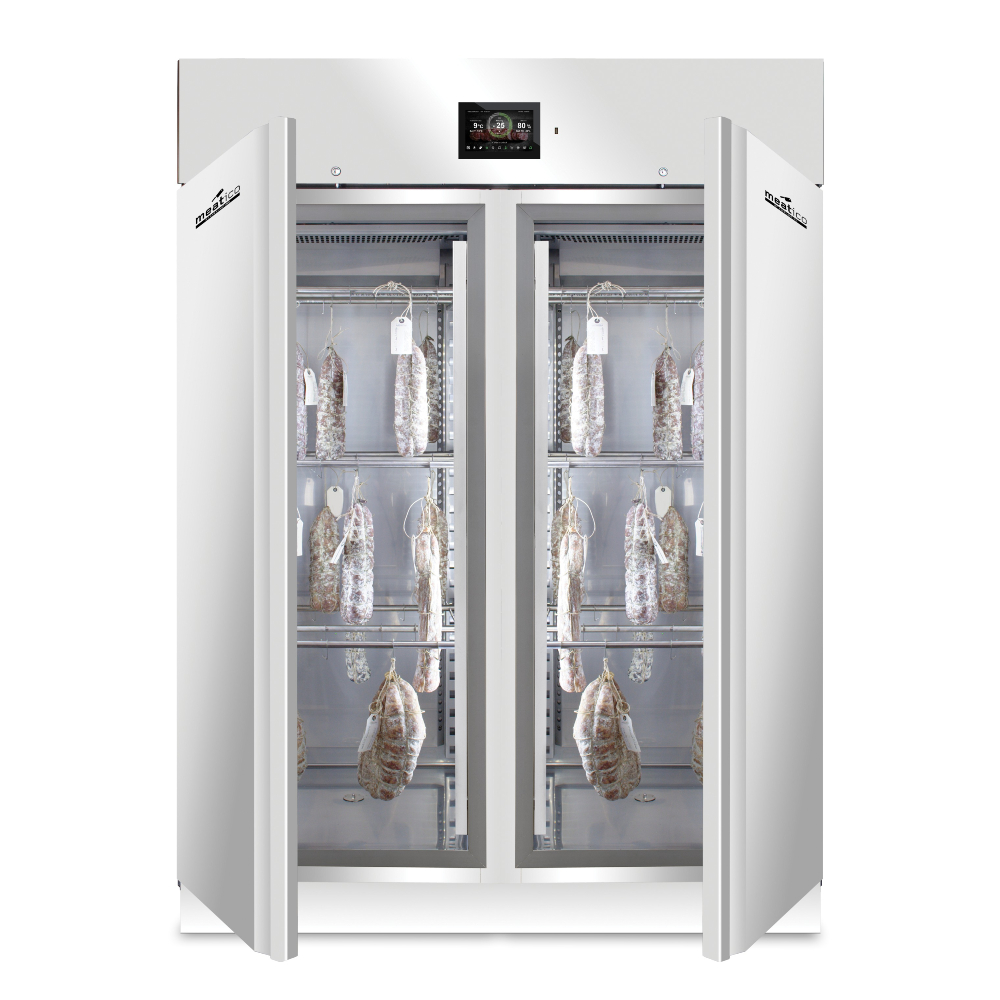 Everlasting Meatico ALL IN ONE 1500 Inox Charcuterie Fermentation & Drying Cabinet Double Stainless Steel Door