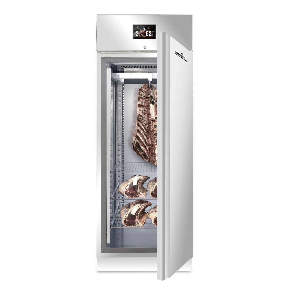 Everlasting Meatico Meat 700 Inox Meat Dry Aging Fridge Cabinet Single Stainless Steel Door