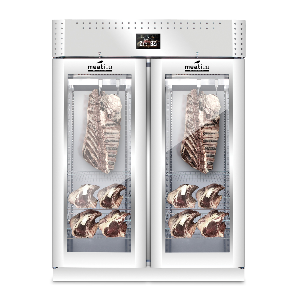 Everlasting Meatico Meat 1500 VIP Meat Dry Aging Fridge Cabinet Double Glass Door
