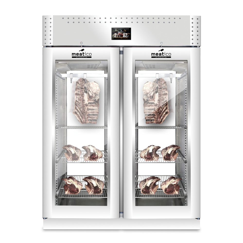 Everlasting Meatico Meat Panorama 1500 VIP Meat Dry Aging Fridge Cabinet Double Glass Door 