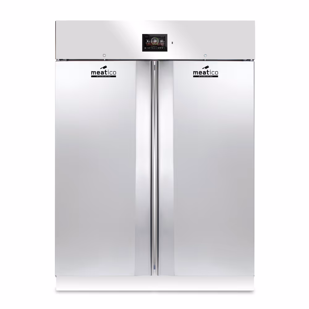 Everlasting Meatico ALL IN ONE 1500 Inox Charcuterie Fermentation & Drying Cabinet Double Stainless Steel Door