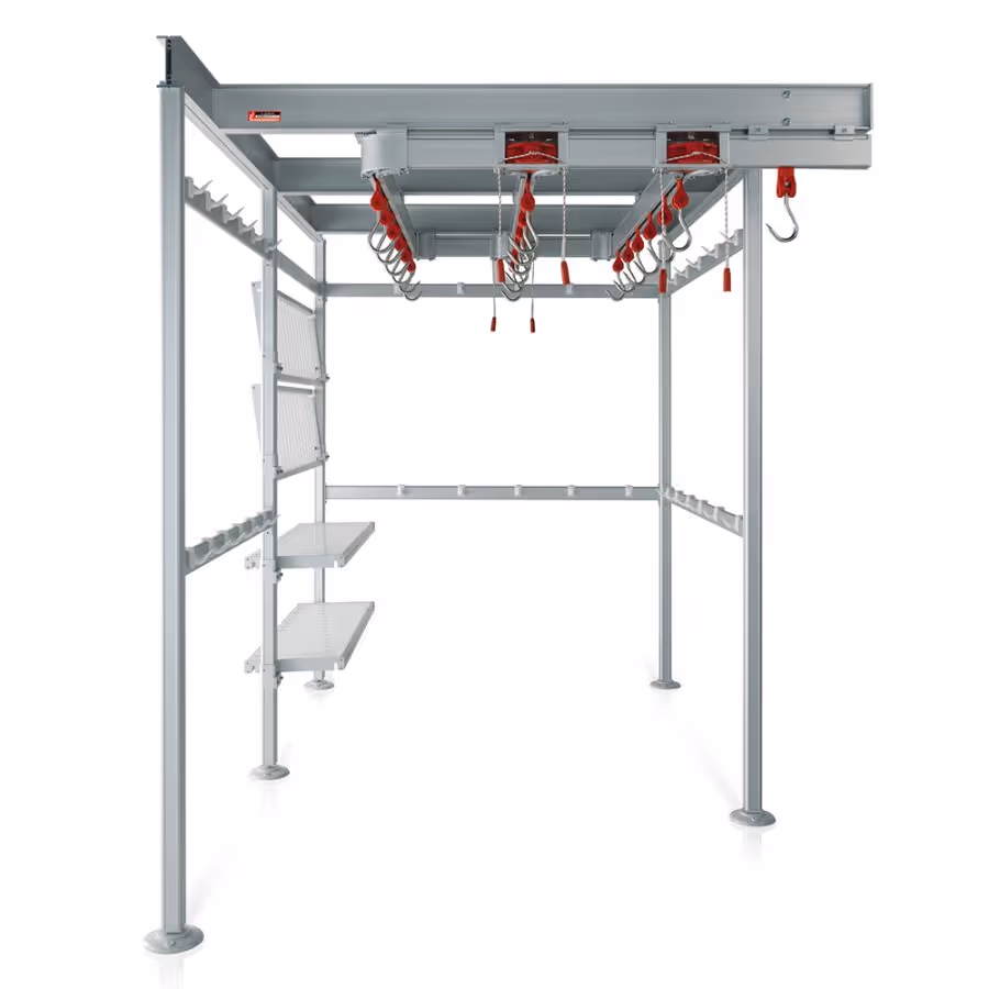 Meat Hanging Rail System