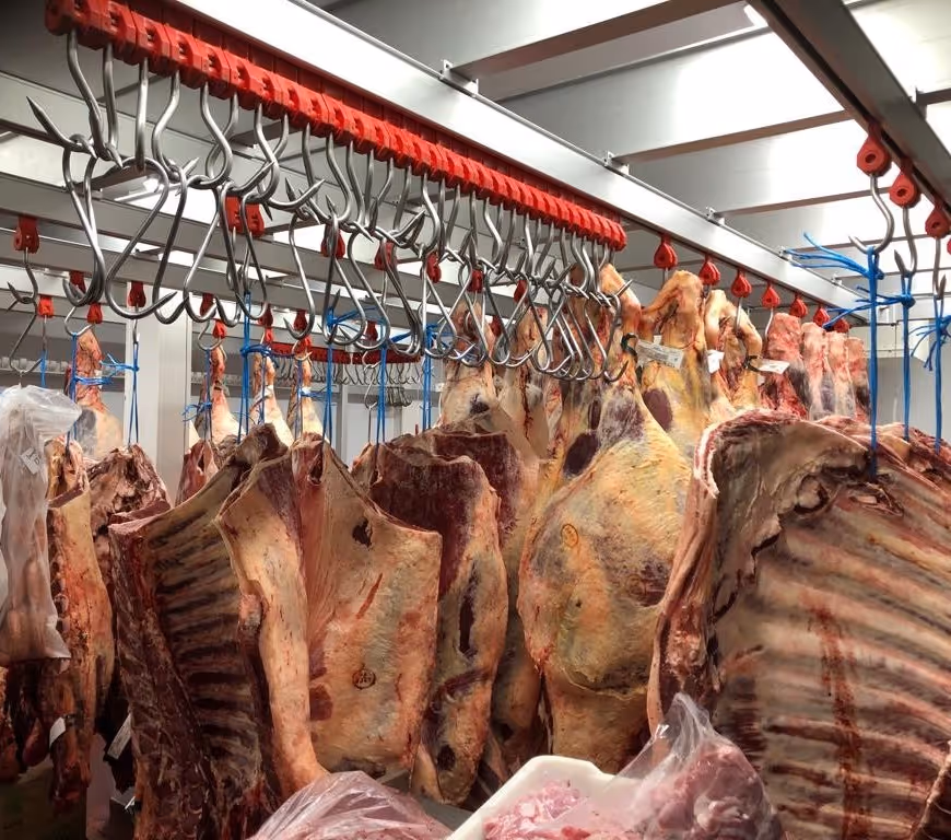 Meat Hanging Rail System