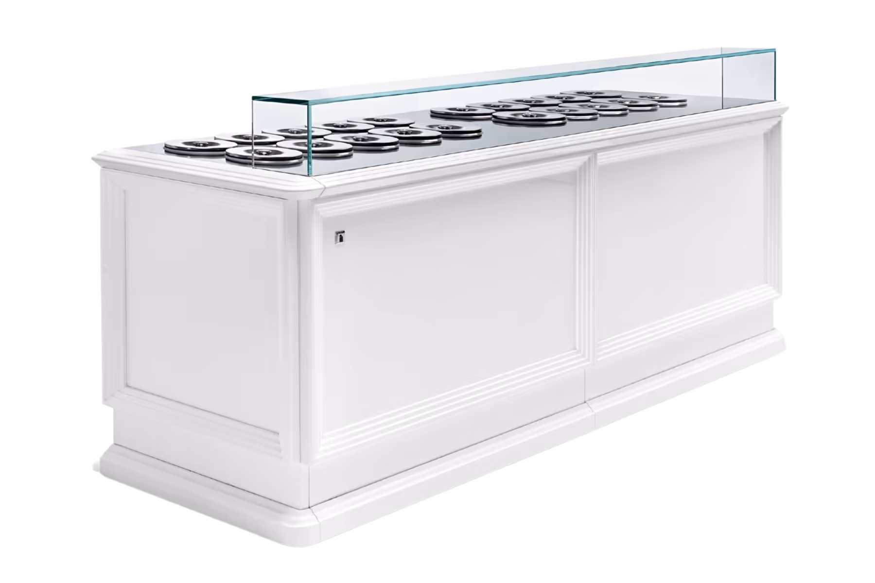 Pozzetti Counters for Ice Cream and Gelato