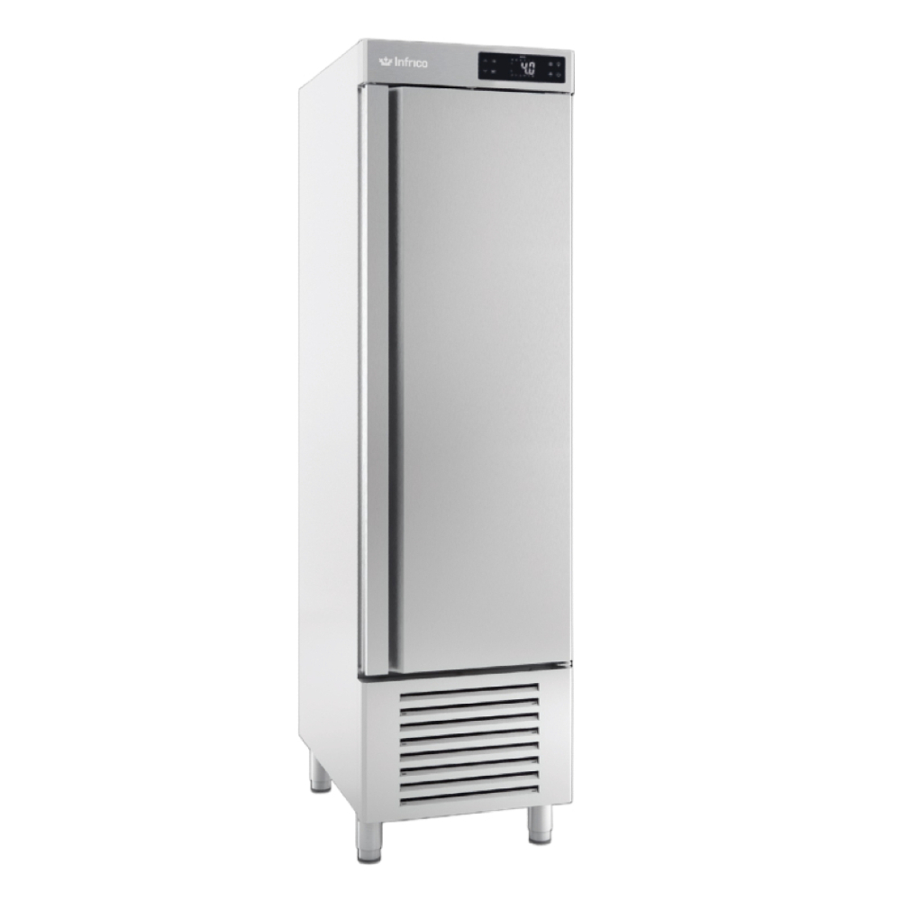 Infrico Reach In Upright Freezer Stainless Steel Single Door 