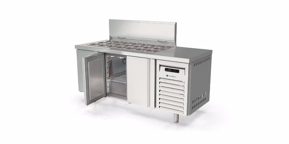 Coreco SALAD-CHEFF 700 Open Worktop Counter 3 Door