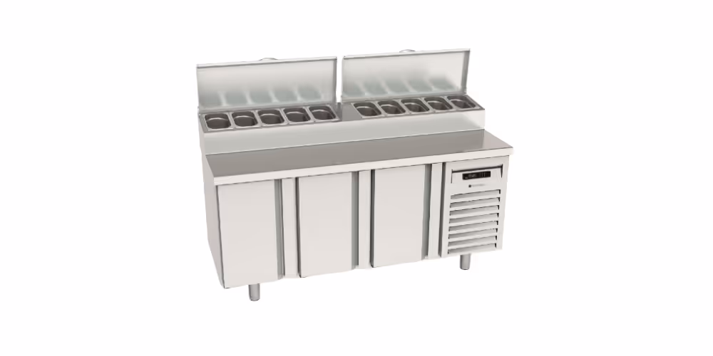 Coreco SALAD-CHEFF 600-700 GN 1/1  Counter 3 Door