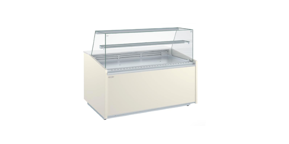 Coreco CVEGP-10 PASTRY Serve Over Counter Standard Height Cold Storage Straight Glass Ventilated Evaporator Plug In
