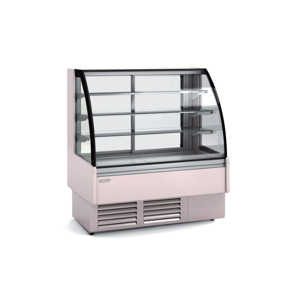 Coreco VSSB-6 Chocolate Display Case Curved Glass