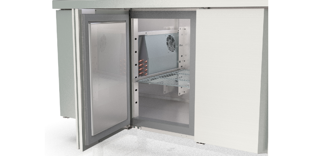 Coreco KEBAB 700 Counter Glass Cover 2 Door