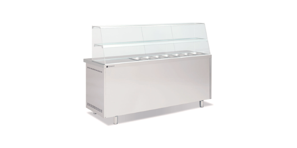 Coreco KEBAB 700 Counter Glass Cover 3 Door