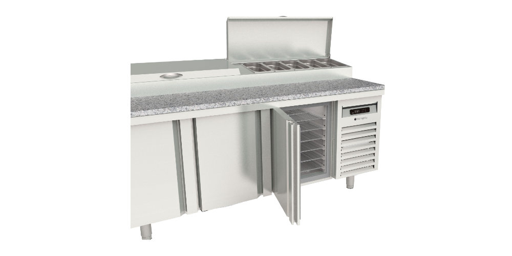Coreco SALAD-PIZZA CHEFF 800 Counter 3 Door