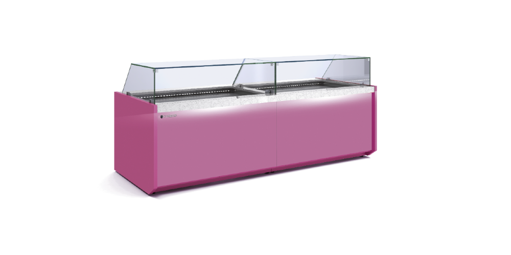Coreco CVER-10 Serve Over Counter Straight Glass Ventilated Evaporator Plug In