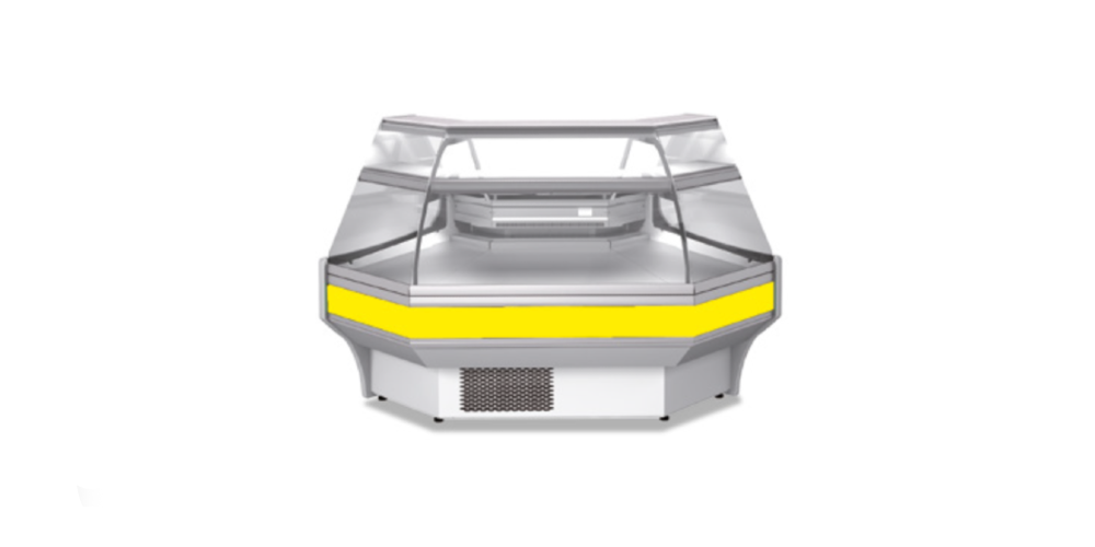 Coreco Line 9 CVEP-9 PASTRY Serve Over Counter Corner Units Ventilated Evaporator Plug In