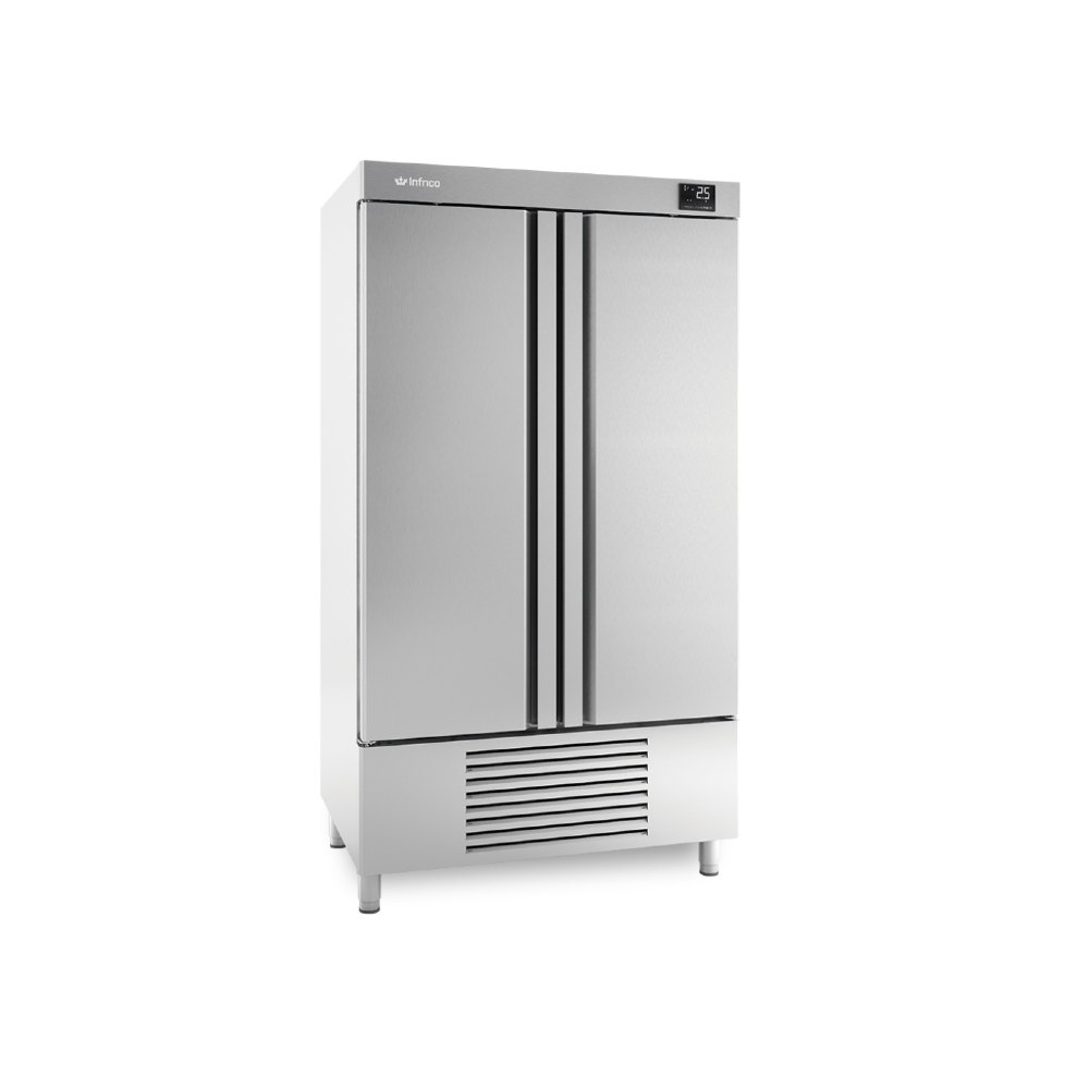 Infrico Reach In Upright Pastry Freezer Stainless Steel Double Door   