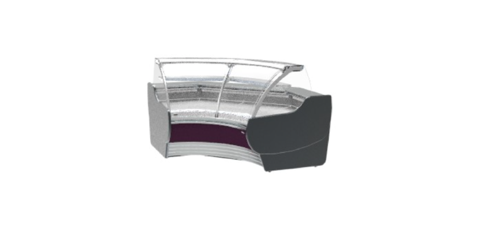 Infrico Barcelona VBC Serve Over Counter Liftable Front Curved Corner Units Plug In