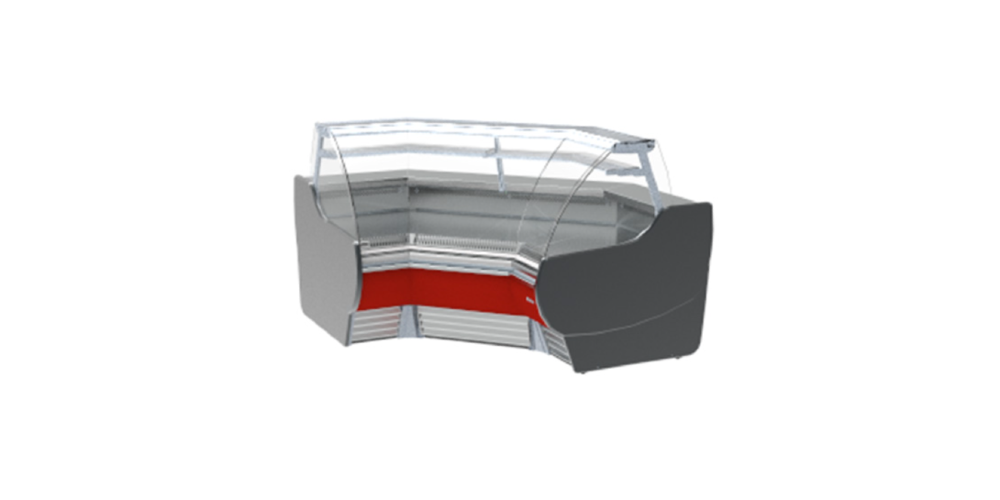 Infrico Madrid VMD Serve Over Counter Curved Corner Units Plug In