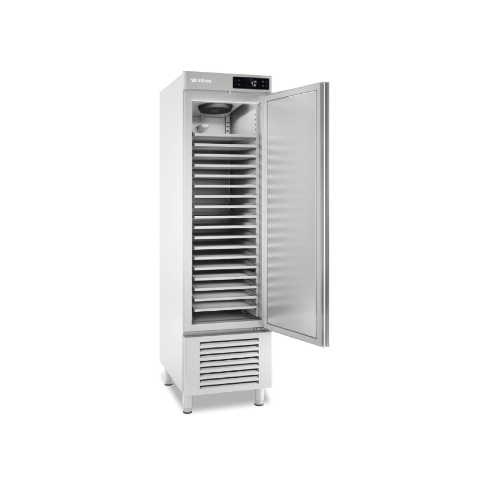Infrico Reach In Upright Pastry Fridge Stainless Steel Single Door 