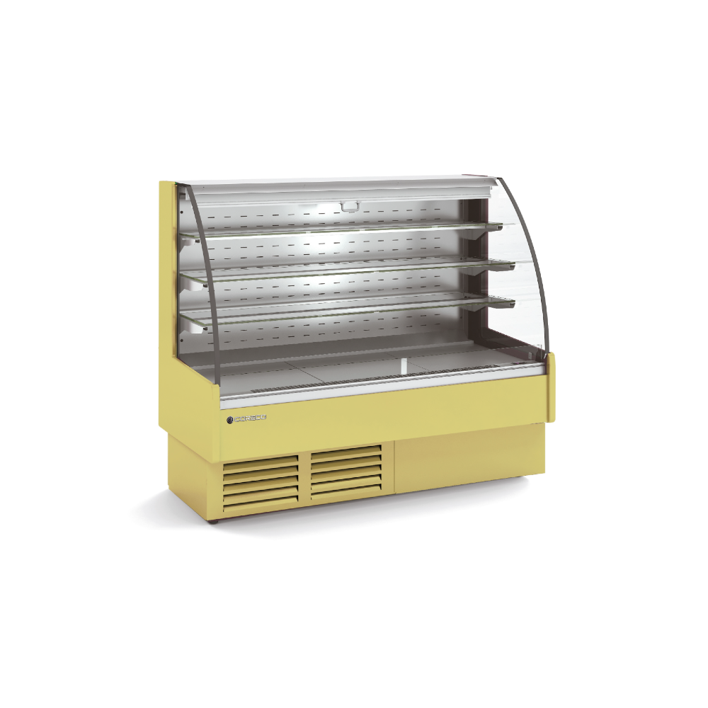 Coreco VSSAM-C Refrigerated Display Self Service Curved with Ventilated Rear Panel