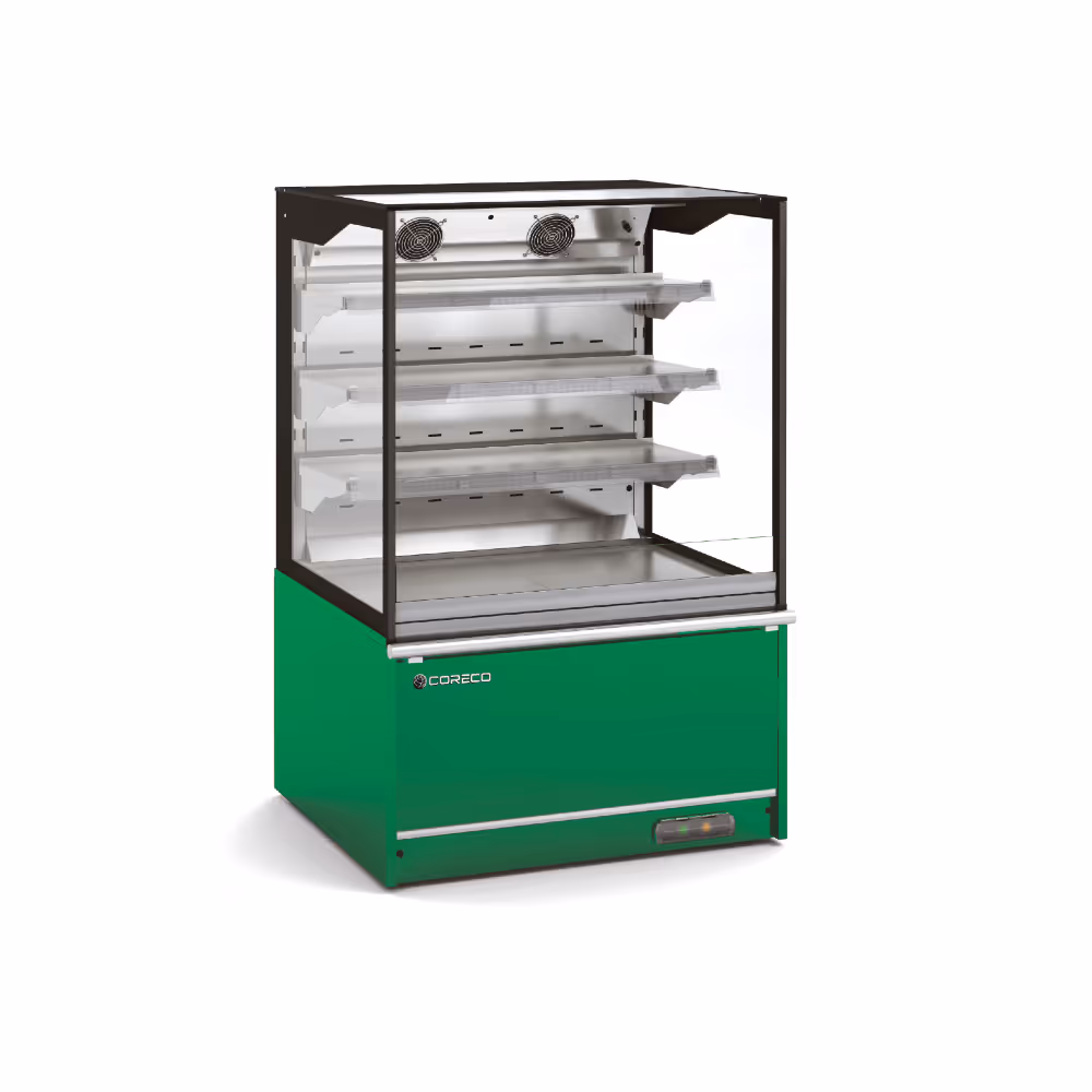 Coreco VSSAM-6HE Heated Display Self Service Straight Glass with Ventilated Rear Panel