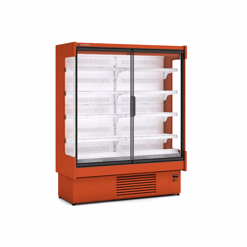 Coreco CDG0-M Refrigerated Multideck Display Self Service with Glass Doors